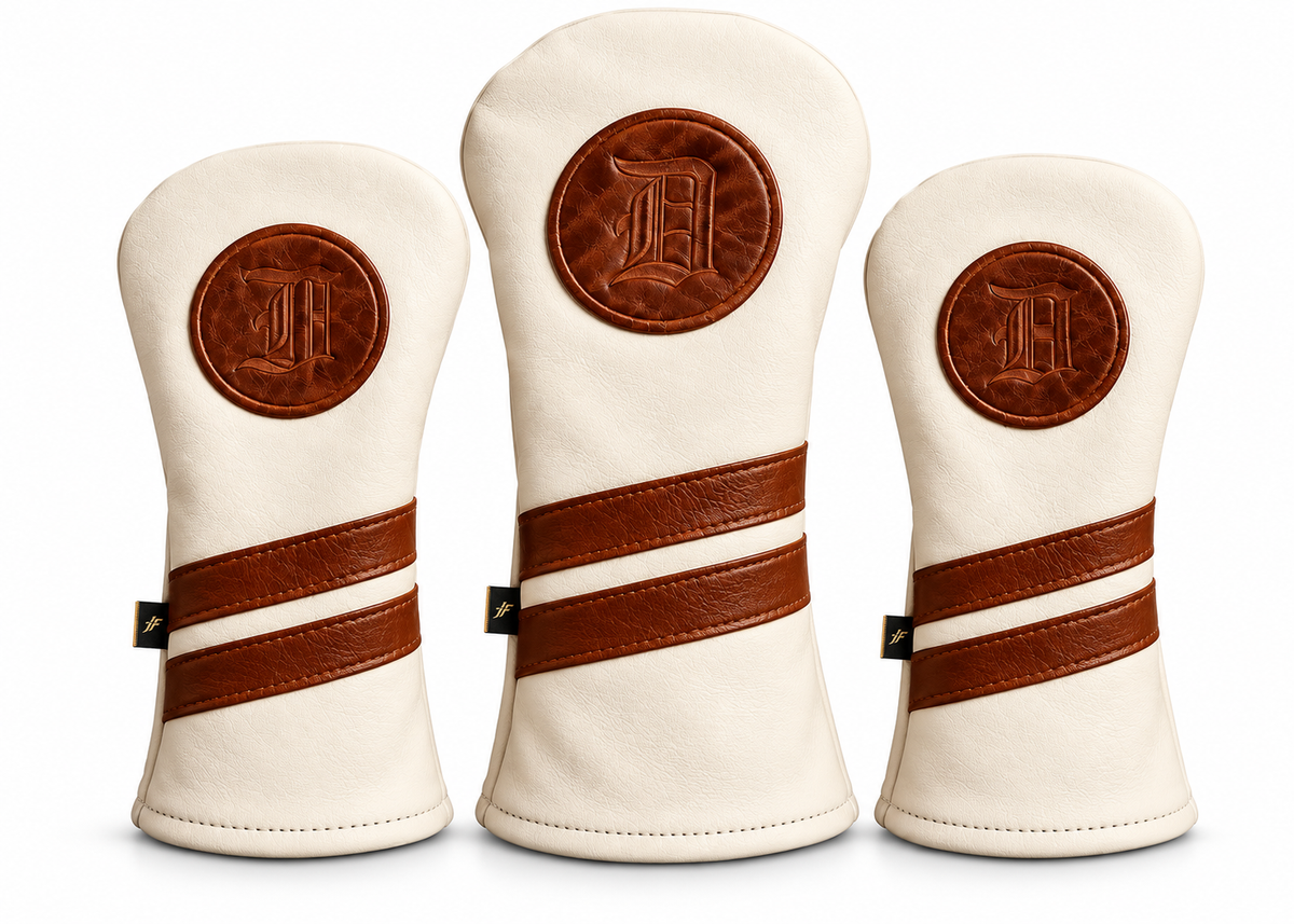 Leather Head Covers -Set of 3